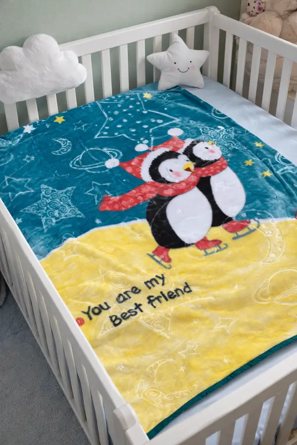 Soft & Warm 2 Ply Blanket for Toddlers and Kids (0–5 Years)
