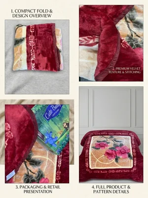 Soft Baby Blanket for Newborns – Warm & Lightweight Baby Blanket