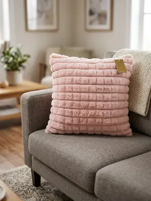 Fur Dabi Cushion Cover 42x42 cm | Soft & Stylish Home Décor