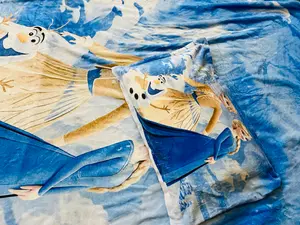 Frozen Single Fleece with Pillow cover for Kids 160cm x 220cm