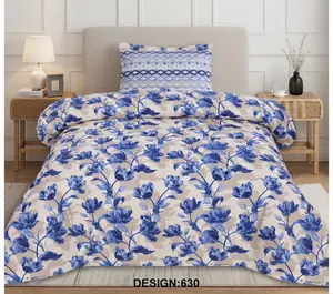 Sapphire- Single and King Cotton Bed Sheet
