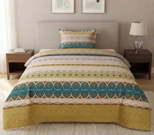 Serene- Single and King Cotton Bed Sheet