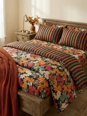 Luxury Cotton 4-Piece Quilt Cover Set – Pure Comfort & Breathable Softness