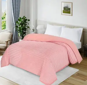 Premium Line Rabbit Sherpa Blanket – Ultra-Soft & Warm, 3 Colors Available