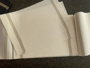 Off-White Dining Table Mats 7 Piece Set | Elegant Dining Decor