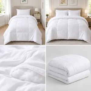 White Microfiber Duvet Premium Quality For All Season
