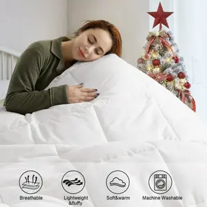 White Microfiber Duvet Premium Quality For Winter