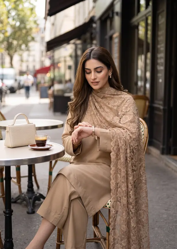 Latte Co Ord Set - Dark Beige