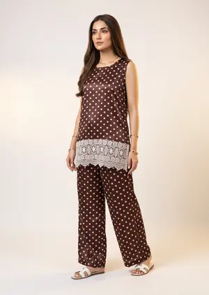 Mocha Co Ord Set - Chocolate Brown