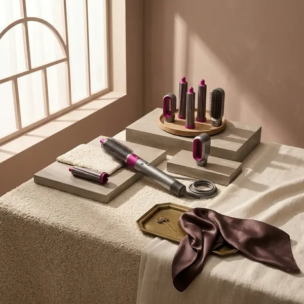5-in-1 Hair Styler for Women – Hair Dryer, Curler & Volumizing Brush