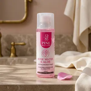 Rose Water & Aloe Face Toner 120ml
