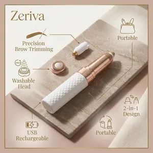 2-in-1 Facial Hair Remover & Eyebrow Trimmer