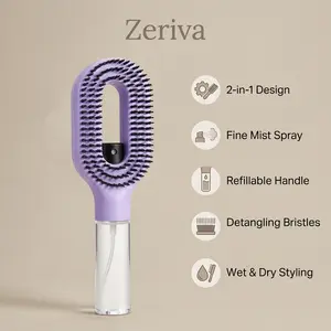 2-in-1 Misting Hair Brush