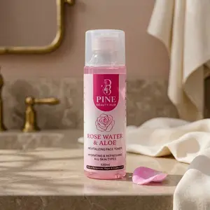 Rose Water & Aloe Face Toner 120ml