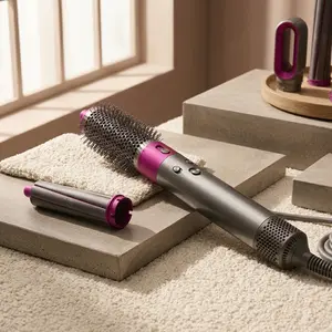 5-in-1 Hair Styler for Women – Hair Dryer, Curler & Volumizing Brush