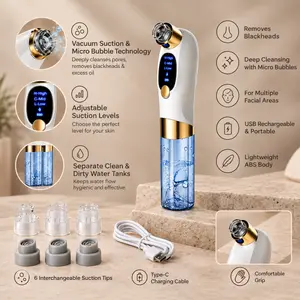 Electric Facial Cleanser & Blackhead Remover With Pore Vacuum