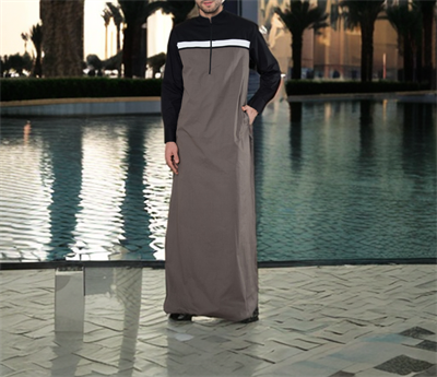 Grey Designer Thobe - 2 color