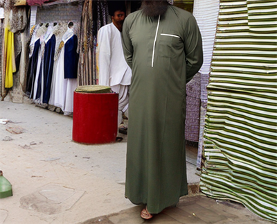 Green Saudi Style Thobe