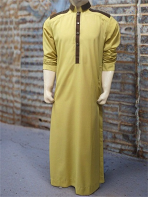 Golden Yellow Designer thobe