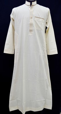 Saudi Style Thobe with Embroidery