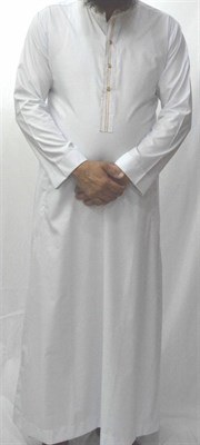 White Formal thobe