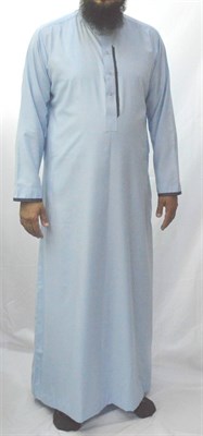Sky Blue Stylish thobe
