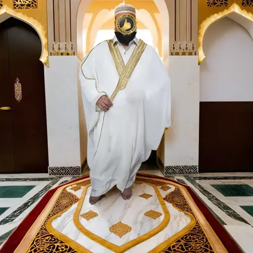EMBROIDERED ROYAL Bisht (Royal Arabic Gown) - OFFWHITE