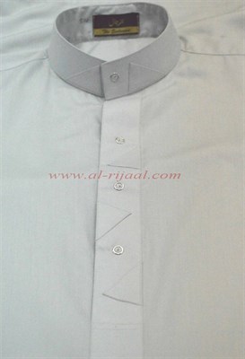 White Saudi Style Designer Thobe