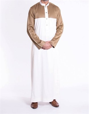 Khaki Designer Thobe