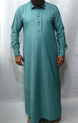 Fancy Green Thobe